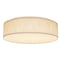 Nuvo 15-Inch CCT Selectable Fabric Drum LED Decor Flsh Mnt Fixture, Beige Fabric Shade, Acrylic Diffuser 62/998 - alternate 7